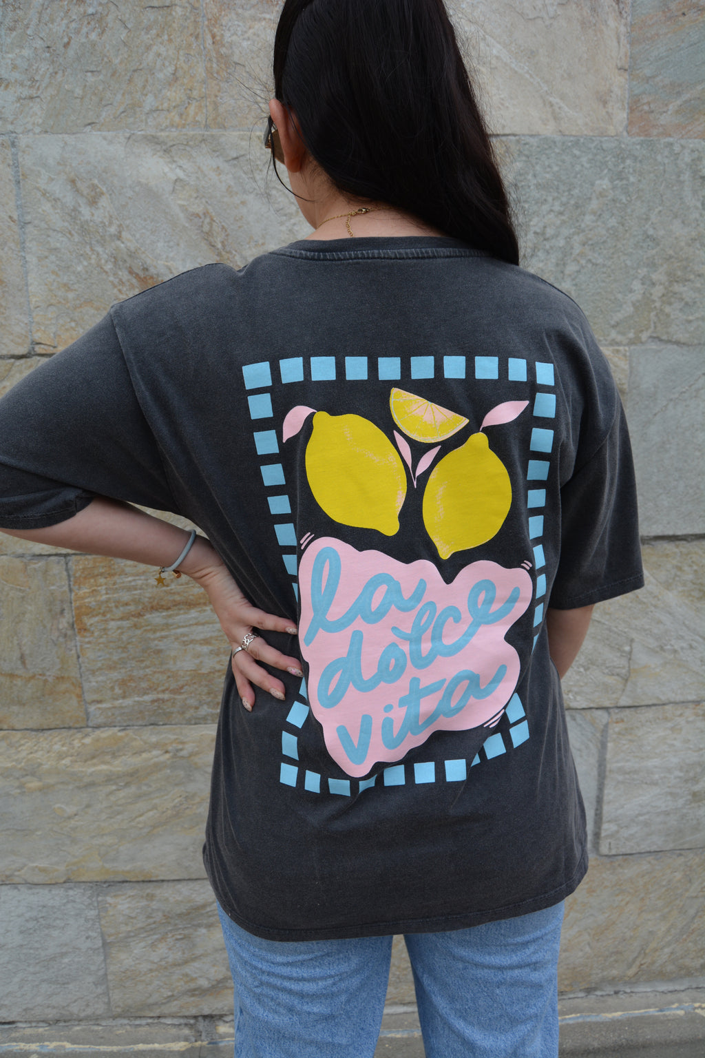Camiseta Vita Gris