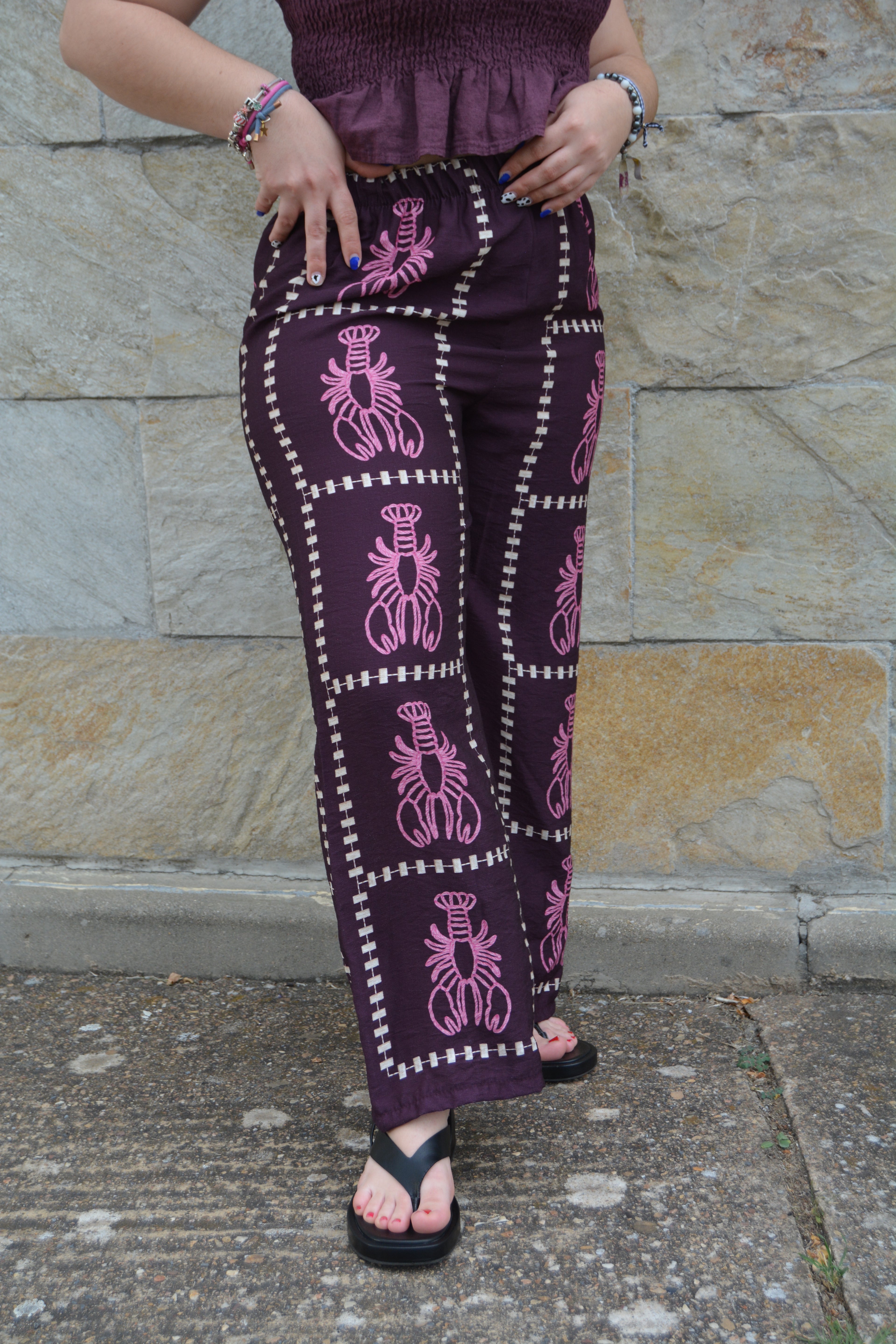 Pantalón Costa Berenjena