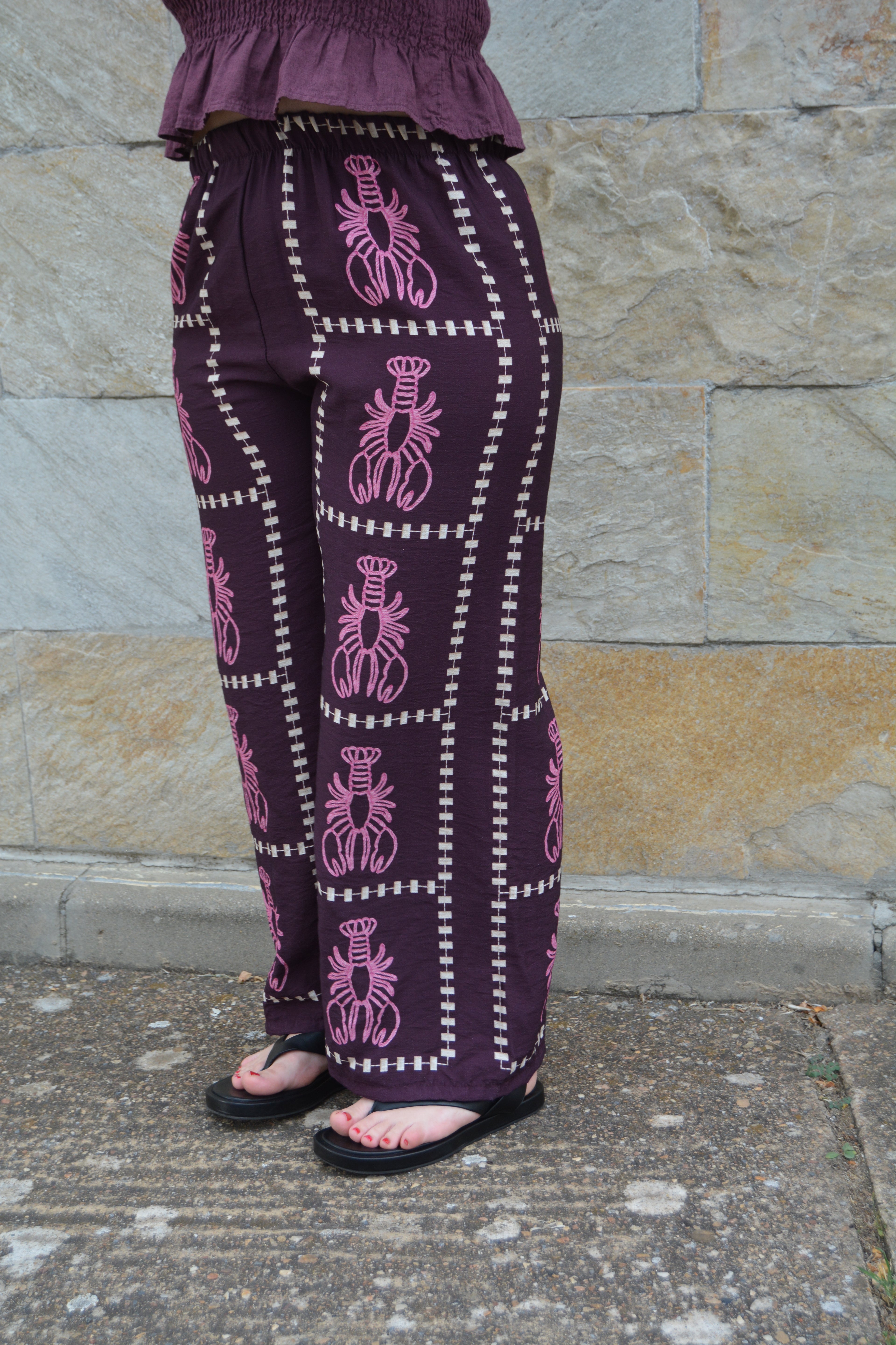 Pantalón Costa Berenjena