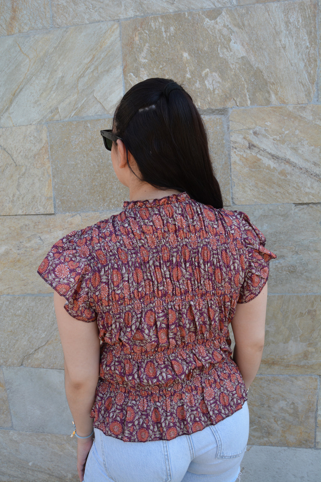 Top Noa Burdeos