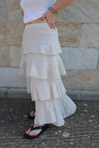 Falda Santorini Blanca