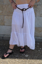 Falda Jade Blanca