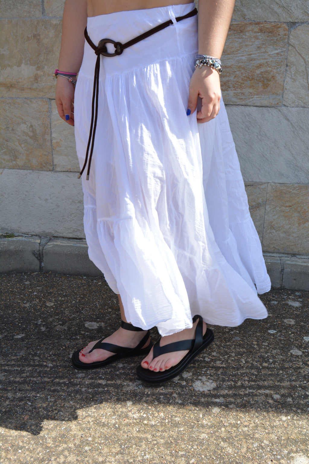 Falda Jade Blanca