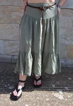 Falda Jade Verde