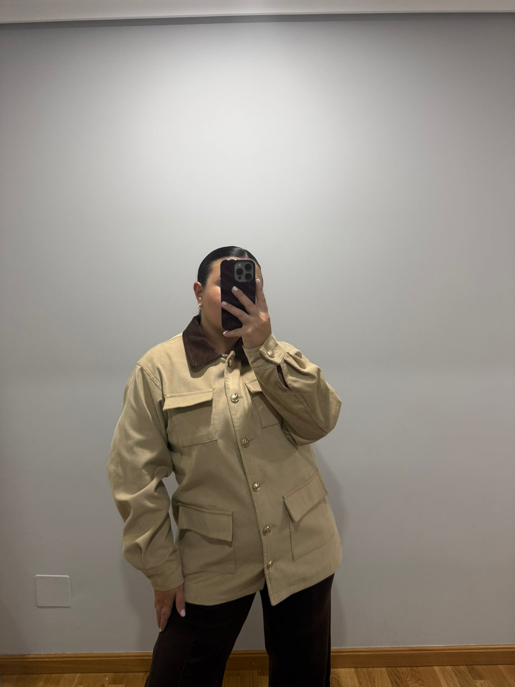 Chaqueta Kenia Beige